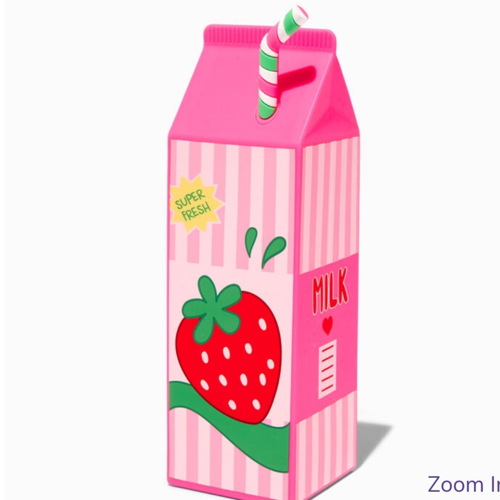 Strawberry Milk Pencil Case 🍓💕 - Picture 1 of 3